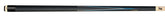 Predator 4-Point Sneaky Pete Pool Cue - Black / Blue - Elephant Pattern Leather Wrap